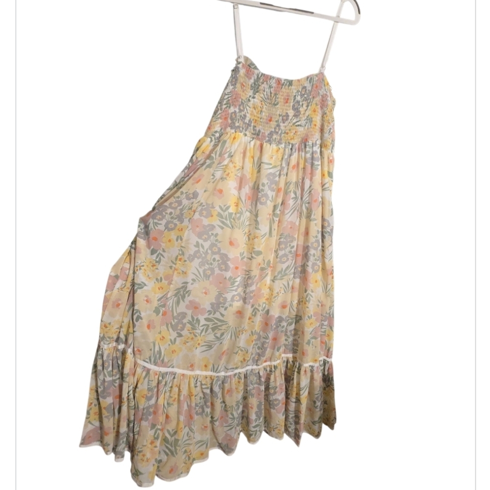 White Birch Pastel Floral Button Down Maxi Dress Size 1X NWOT - Picture 9 of 9